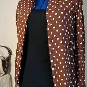 Polka Dot Top Reformation Size L